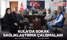 Kula’da sokak sağlıklaştırma çalışmaları başlıyor