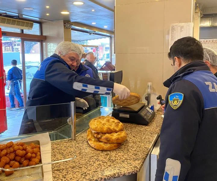 Turgutlu Zabıtasından Fırınlara Ramazan Denetimi