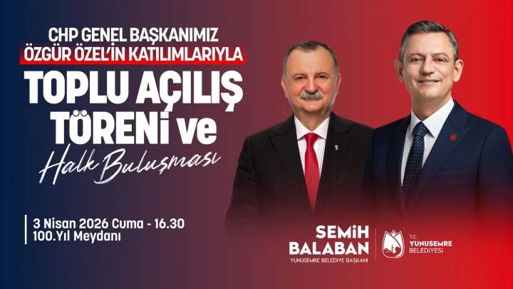 YENİ PROJELERİN TOPLU AÇILIŞI 3 NİSAN’DA