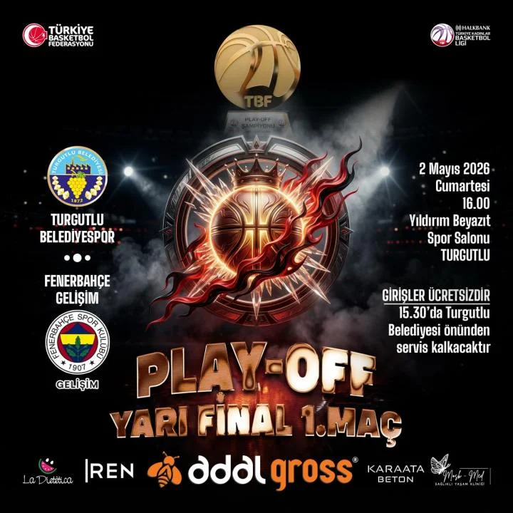 Turgutlu Belediyesi Kadın Basketbol’da Yarı Final Heyecanı Başlıyor