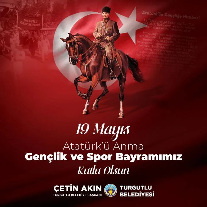 Başkan Çetin Akın: “19 Mayıs 1919 milletimizin bağımsızlık iradesini tüm dünyaya ilan ettiği gündür”