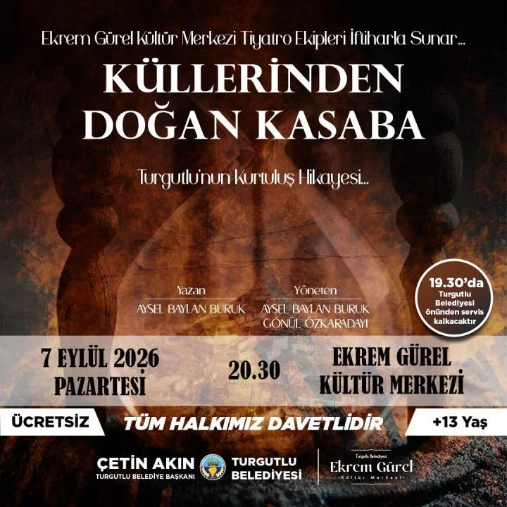 Turgutlu’nun Kurtuluş Hikayesi Sahneye Taşınacak